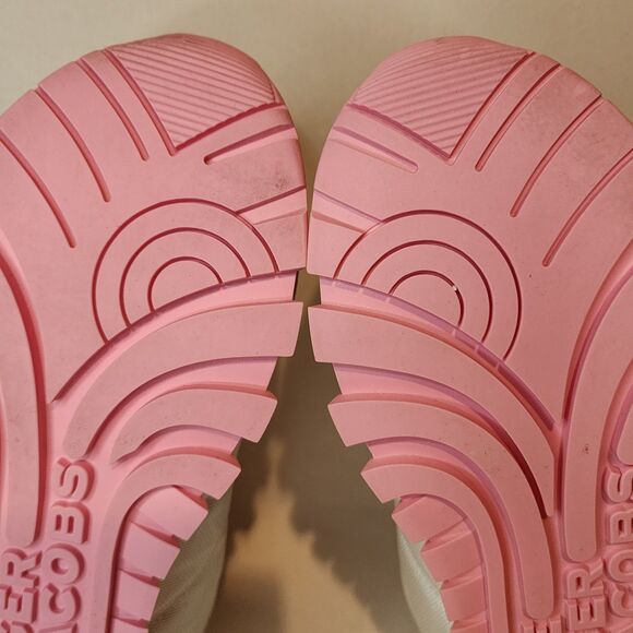 Marc Jacobs Sneakers The Jogger Pink Suede Womens Size US 11 Euro 41 - Picture 10 of 12